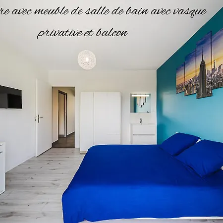 Le Smart&cosy - T5 Spacieux Et Trés Bien équipé - 4 - Parking Gratuit - Wifi Fibre - Gare à 20 Min - Accès Centre Facile - Jusqu'à 8 Personnes Apartamento