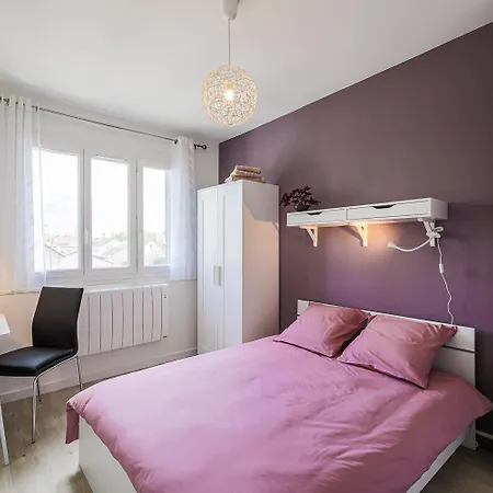 Le Smart & Cosy - Location Entier - 4 - Parking Gratuit Autour De La Copropriete- Wifi Fibre -gare A 20 Min Appartement