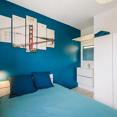 Le Smart & Cosy - Location Entier - 4 - Parking Gratuit Autour De La Copropriete- Wifi Fibre -gare A 20 Min *