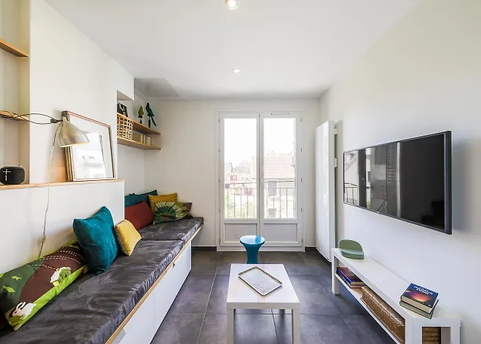 Апартаменти Le Smart & Cosy - Location Possible Du Entier Ou En Coliving Dans Ce T5 De 80m2 - 4 Differentes Et Privatives - Jusqu'a 2 Personnes Par Et 8 Pour Le Entier - Parking Gratuit - Wifi Fibre -gare A 20 Min Гренобль