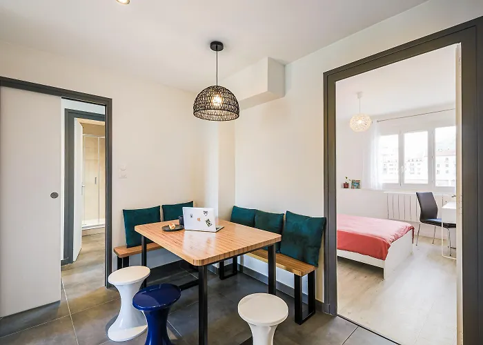Le Smart & Cosy - Location Possible Du Entier Ou En Coliving Dans Ce T5 De 80m2 - 4 Differentes Et Privatives - Jusqu'a 2 Personnes Par Et 8 Pour Le Entier - Parking Gratuit - Wifi Fibre -gare A 20 Min