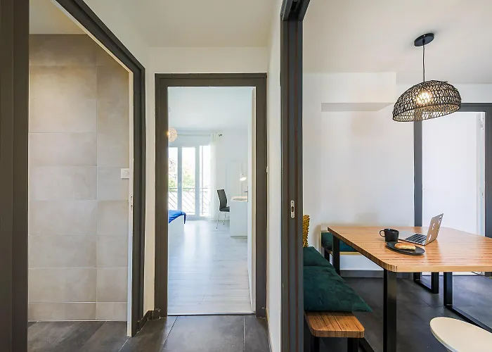 Le Smart & Cosy - Location Possible Du Entier Ou En Coliving Dans Ce T5 De 80m2 - 4 Differentes Et Privatives - Jusqu'a 2 Personnes Par Et 8 Pour Le Entier - Parking Gratuit - Wifi Fibre -gare A 20 Min * Гренобль