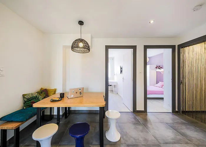 Le Smart & Cosy - Location Possible Du Entier Ou En Coliving Dans Ce T5 De 80m2 - 4 Differentes Et Privatives - Jusqu'a 2 Personnes Par Et 8 Pour Le Entier - Parking Gratuit - Wifi Fibre -gare A 20 Min Гренобль