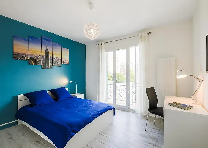 Le Smart & Cosy - Location Possible Du Entier Ou En Coliving Dans Ce T5 De 80m2 - 4 Differentes Et Privatives - Jusqu'a 2 Personnes Par Et 8 Pour Le Entier - Parking Gratuit - Wifi Fibre -gare A 20 Min Гренобль